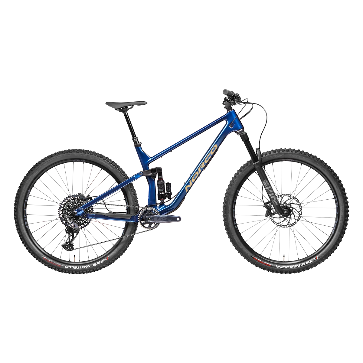 Norco Optic C2 SRAM Mountain Bike Blue/Copper
