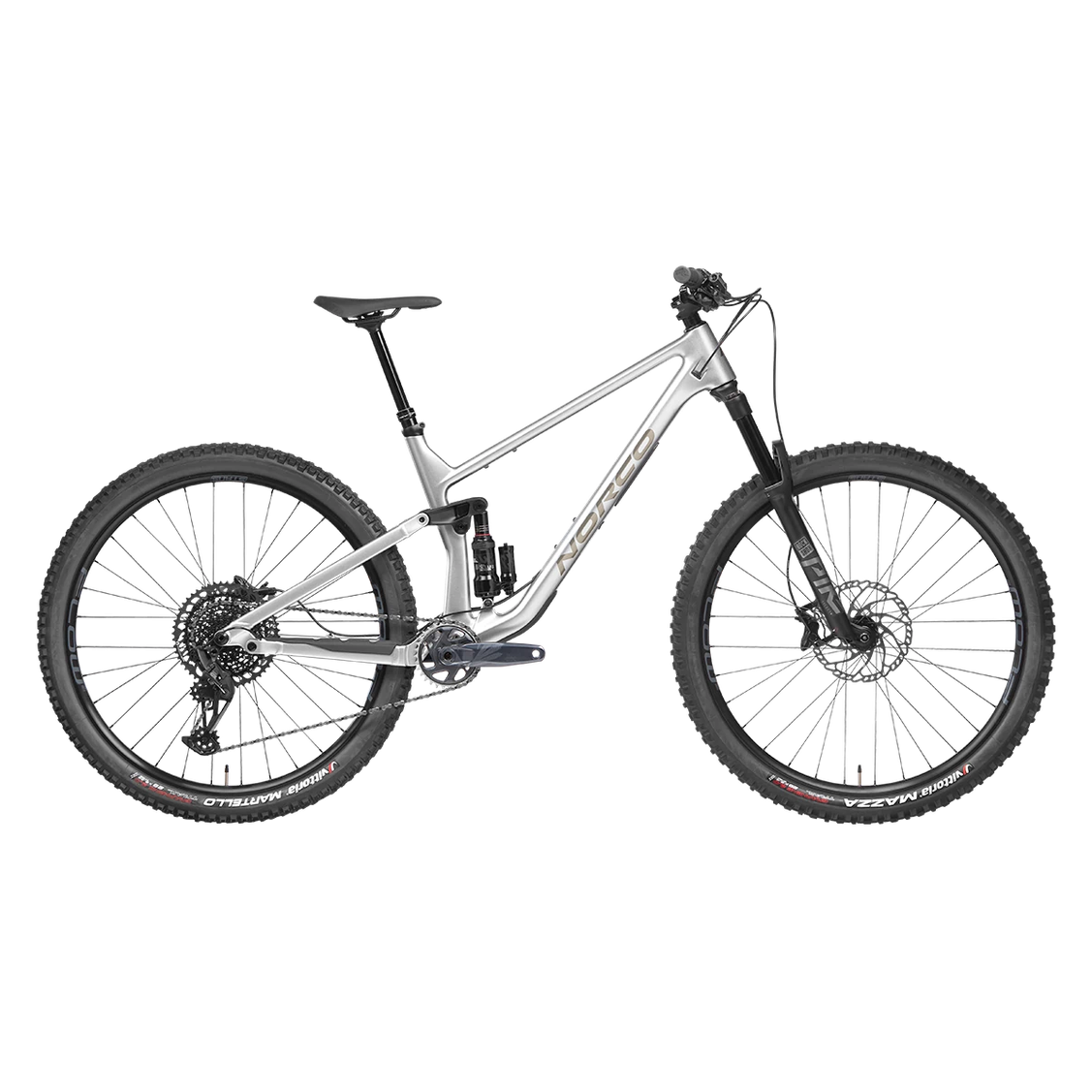 Norco Optic C2 SRAM Mountain Bike Silver/Chrome