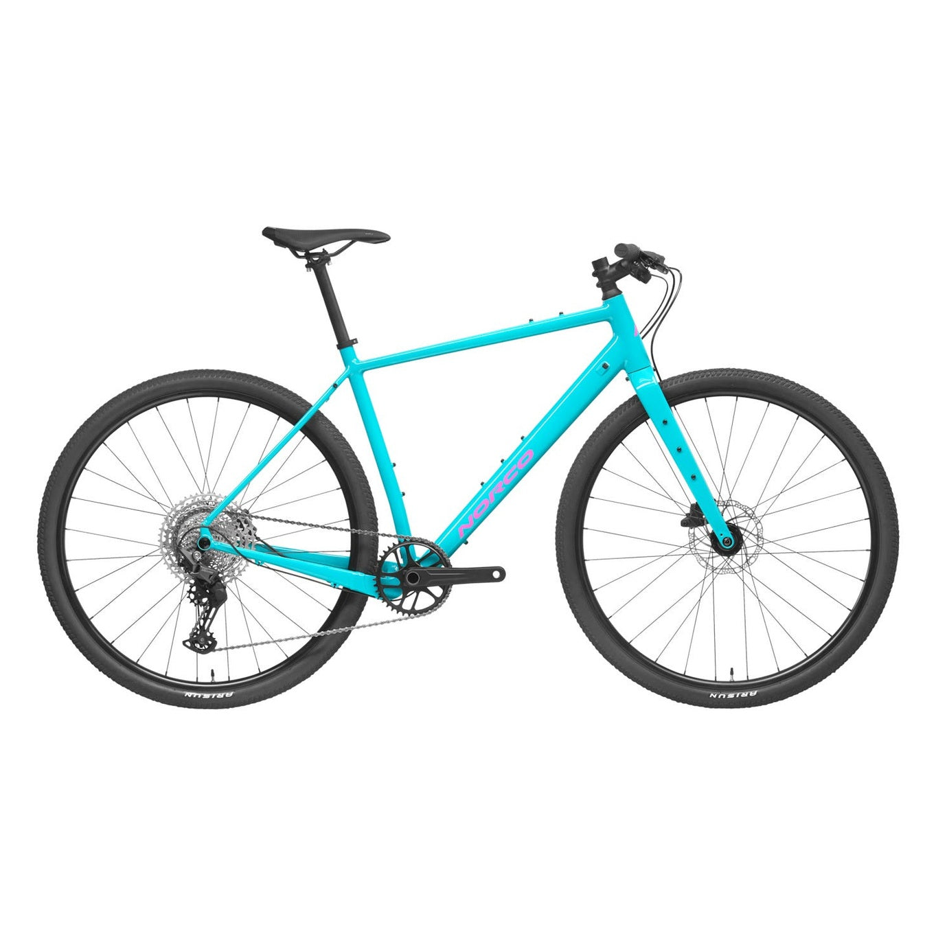 Norco Search XR A1 Flat Bar Gravel Bike Teal/Purple