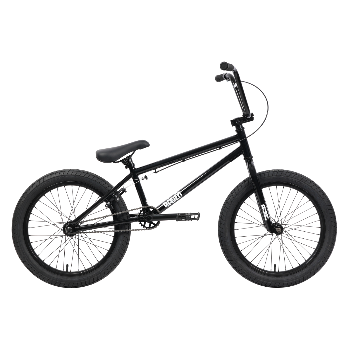 Raven Trickster 20inch BMX Bike Gloss Black