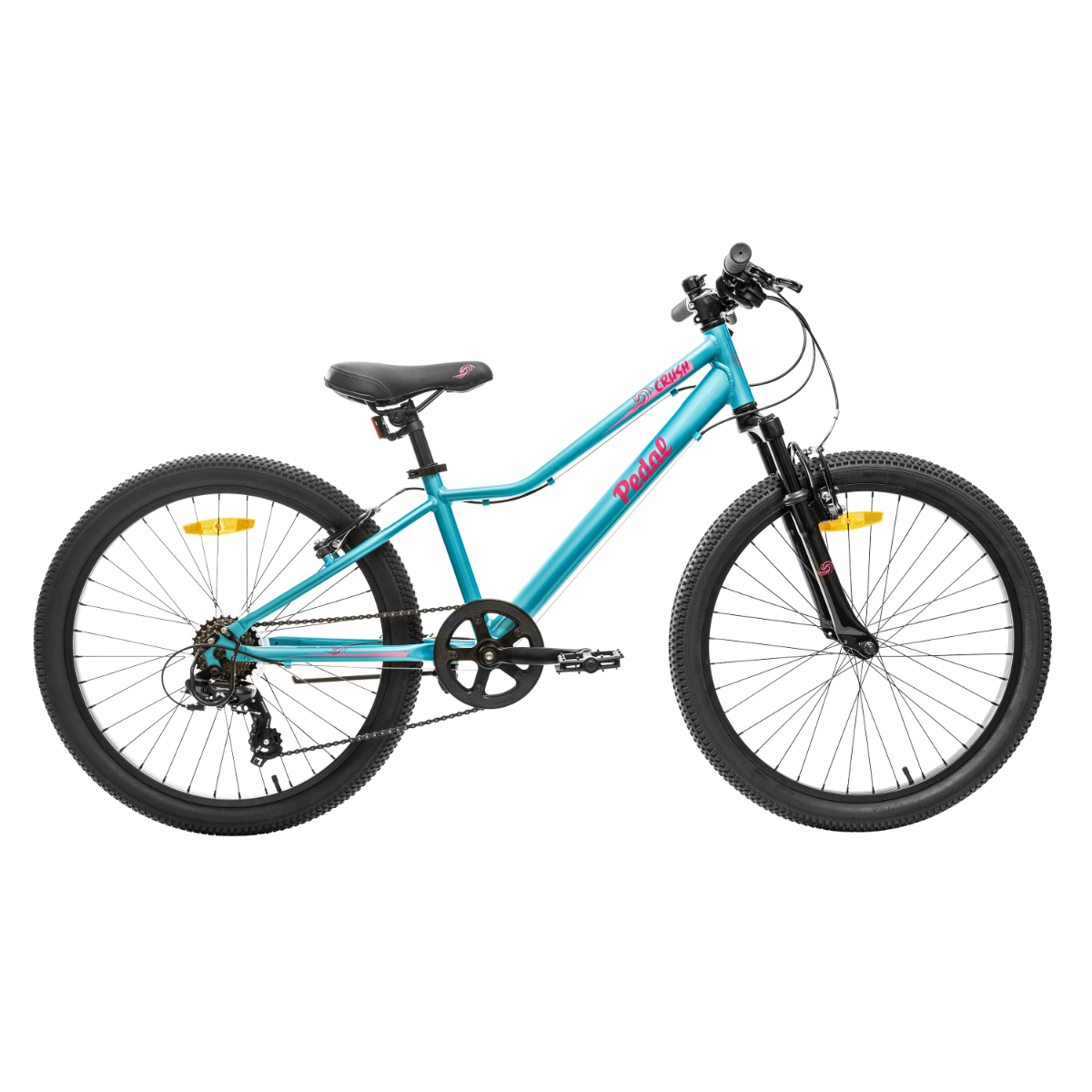 Pedal Crush 24'' Kids Bike Blue/Pink