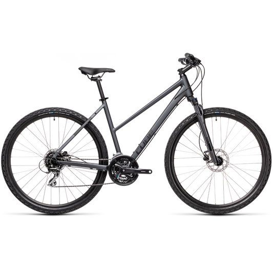 Cube Nature Trapeze Hybrid Bike Iridium/Black