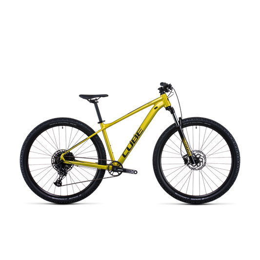 Cube Analog Hardtail Mountain Bike Flashlime Black