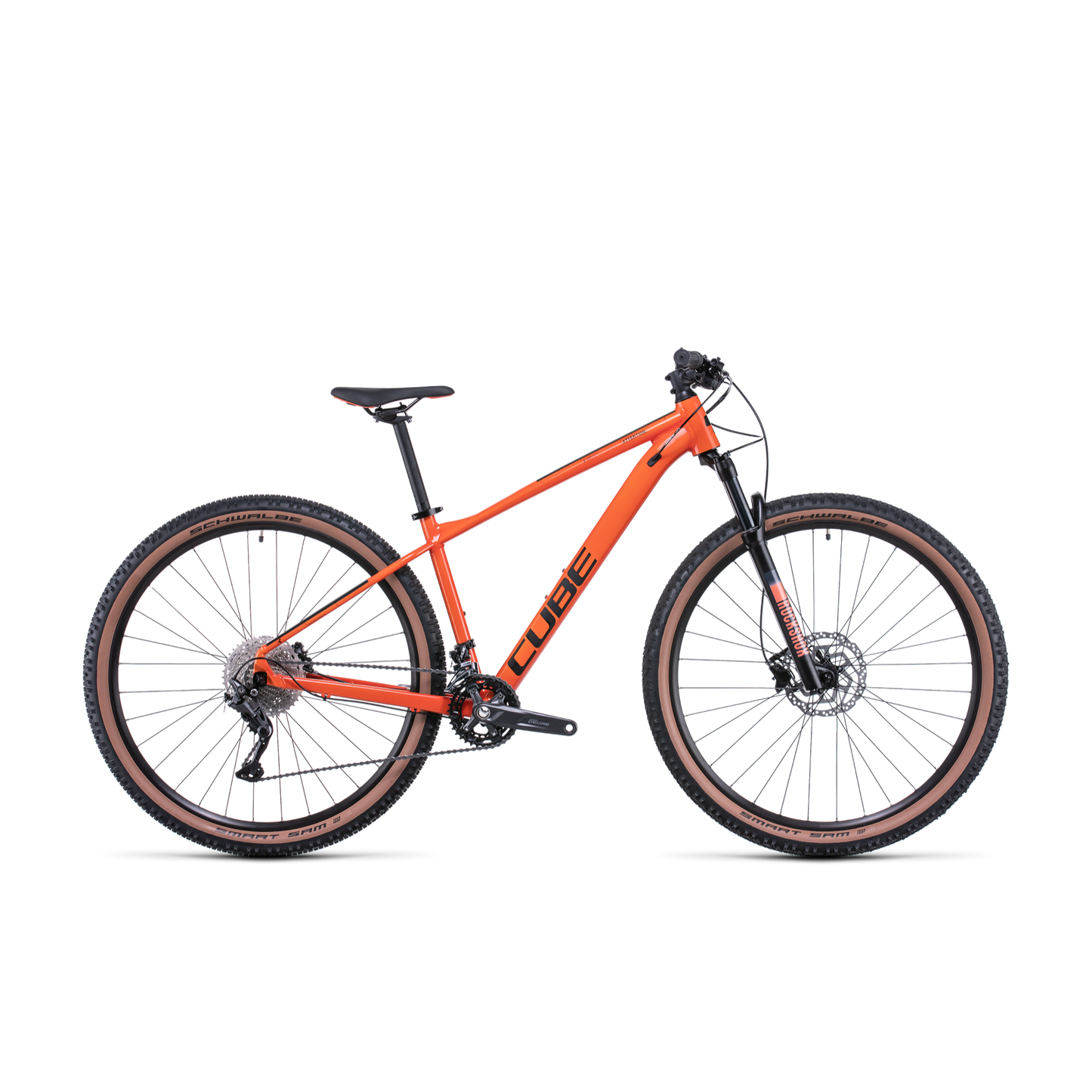 Cube Attention Hardtail Mountain Bike Burnt Orange Black  EURO Spec