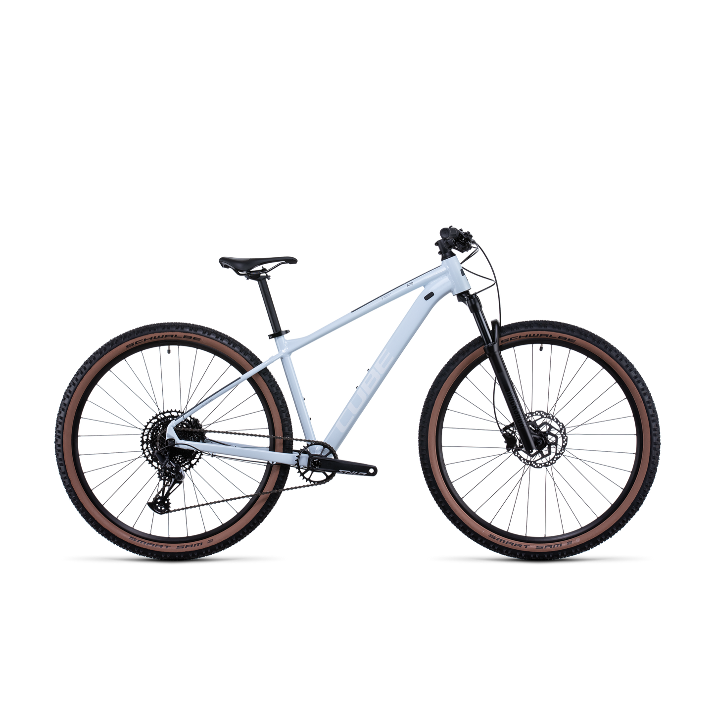 Cube Acid Hardtail Mountain Bike Frostwhite Black