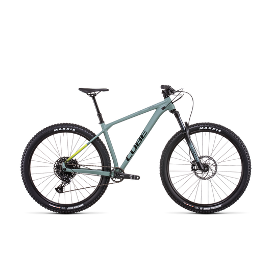 Cube Reaction TM Hardtail Mountain Bike Olive Lime
