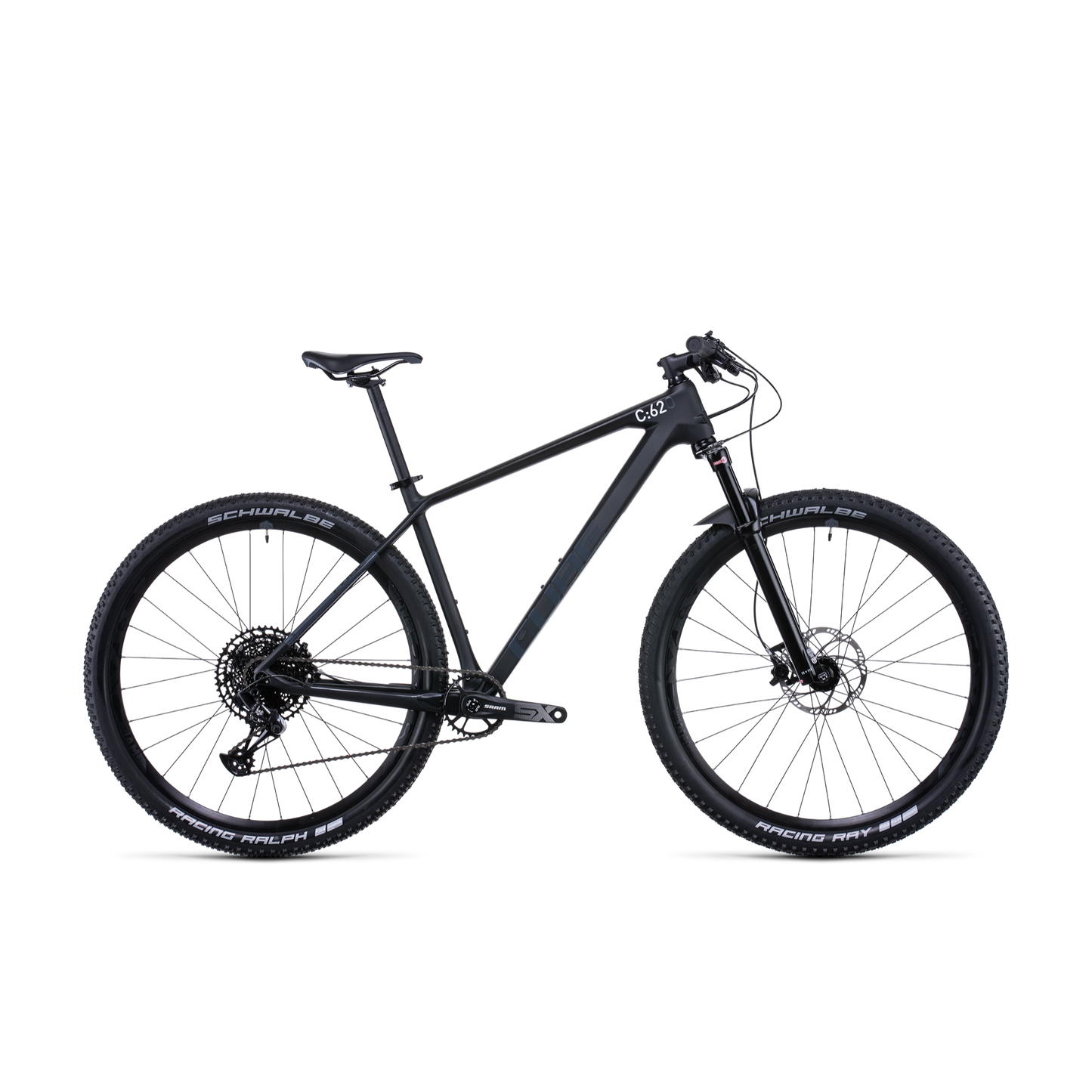 Cube Reaction C:62 ONE Hardtail Mountain Bike Carbon Grey