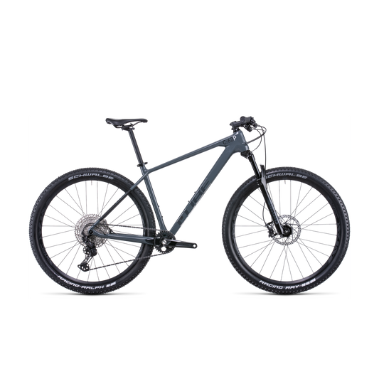 Cube Reaction C:62 Pro Hardtail Mountain Bike Grey Metal