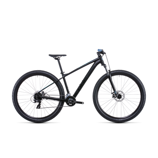 Cube Access Hardtail Mountain Bike Black Blue
