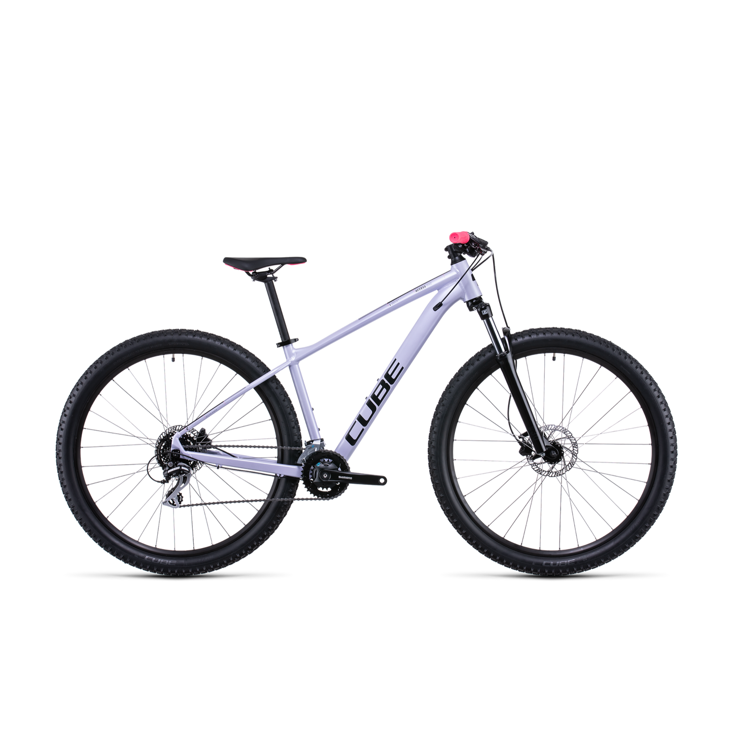 Cube Access EAZ Hardtail Mountain Bike Violetwhite Pink