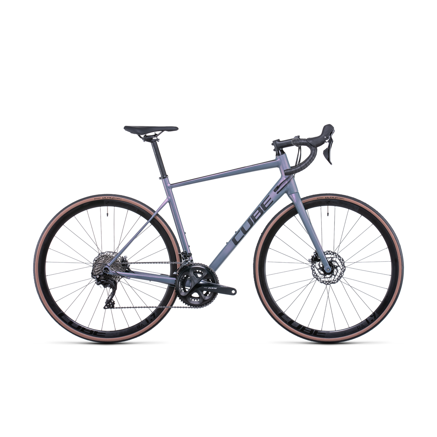 Cube Axial Race Road Bike Sparkle Lilac 'n' Black