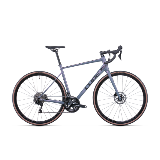 Cube Axial Race Road Bike Sparkle Lilac 'n' Black