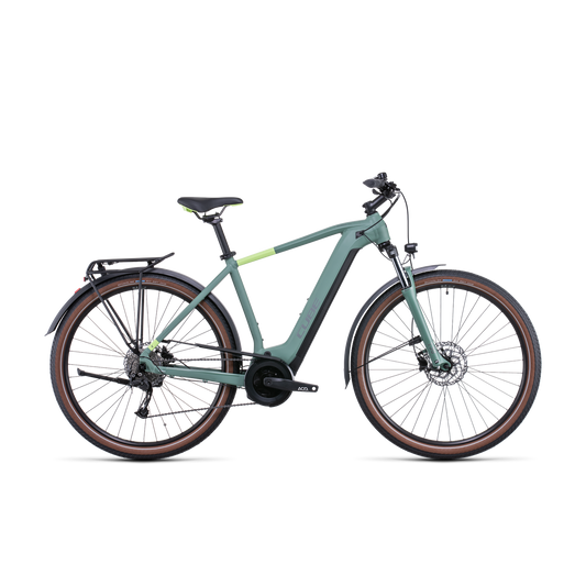 Cube Touring Hybrid ONE 500 Electric Hybrid Bike Green 'n' Sharp Green