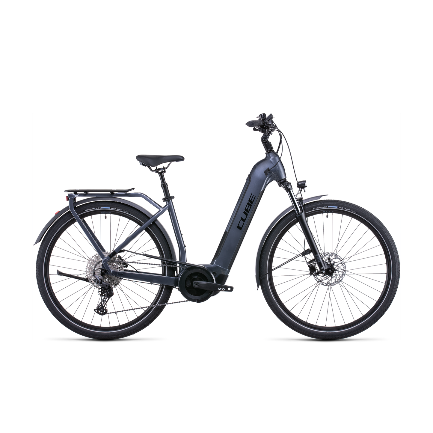 Cube Touring Hybrid Pro 500 EasyEntry Hybrid Bike Metallic Grey