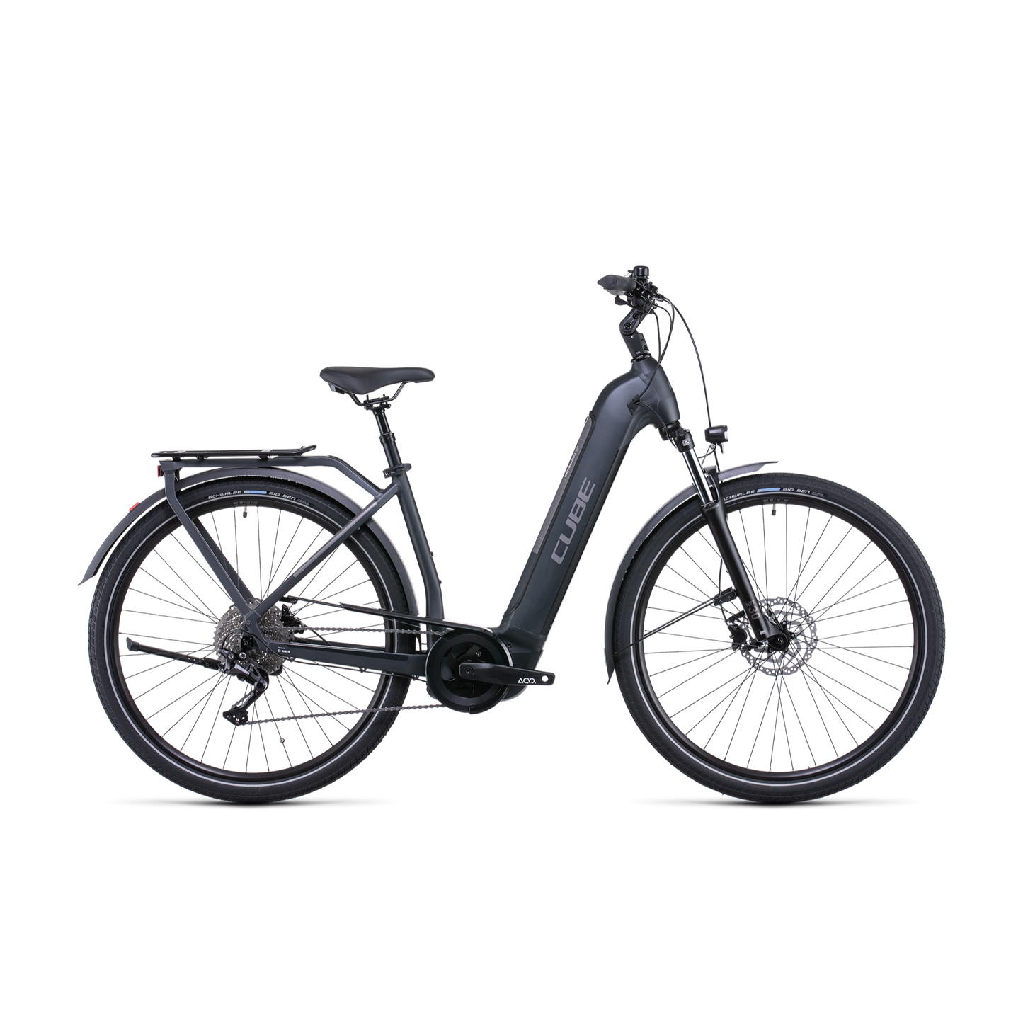 Cube Kathmandu Hybrid ONE 625 EasyEntry Hybrid Bike Grey 'n' Teak