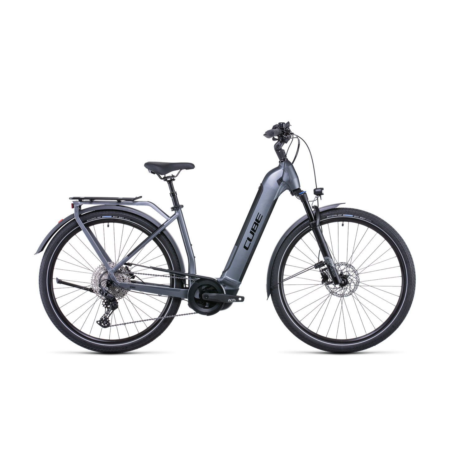 Cube Kathmandu Hybrid Pro 625 EasyEntry Hybrid Bike Flash Grey