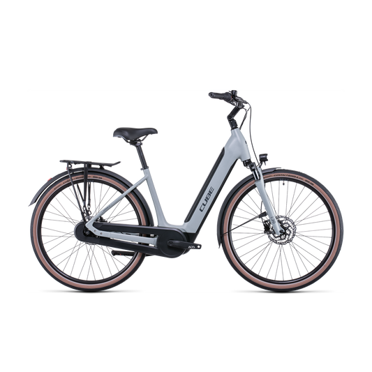 Cube Supreme Hybrid ONE 500 EasyEntry Hybrid Bike Lunar Grey