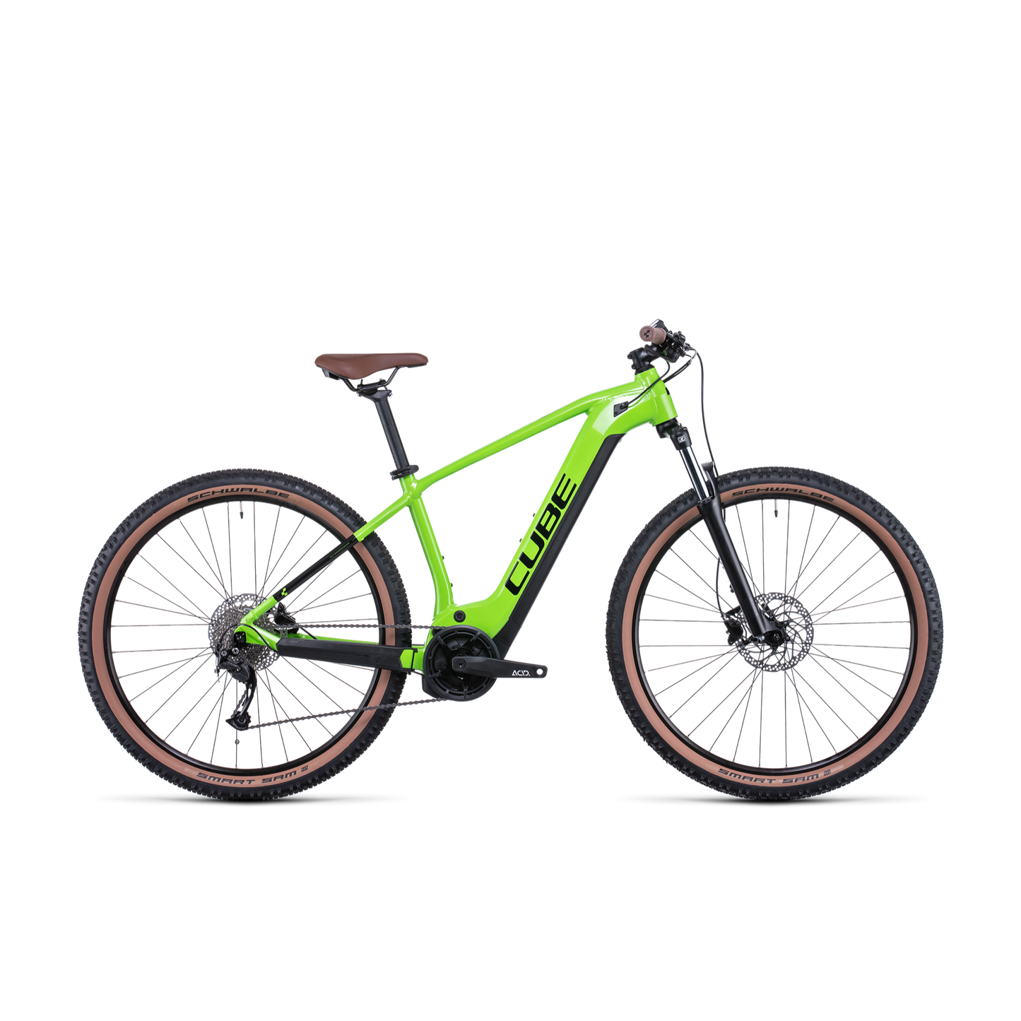 Cube Reaction Hybrid Performance 500 Electric Mountain Bike Shinyapple