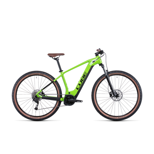 Cube Reaction Hybrid Performance 500 Electric Mountain Bike Shinyapple