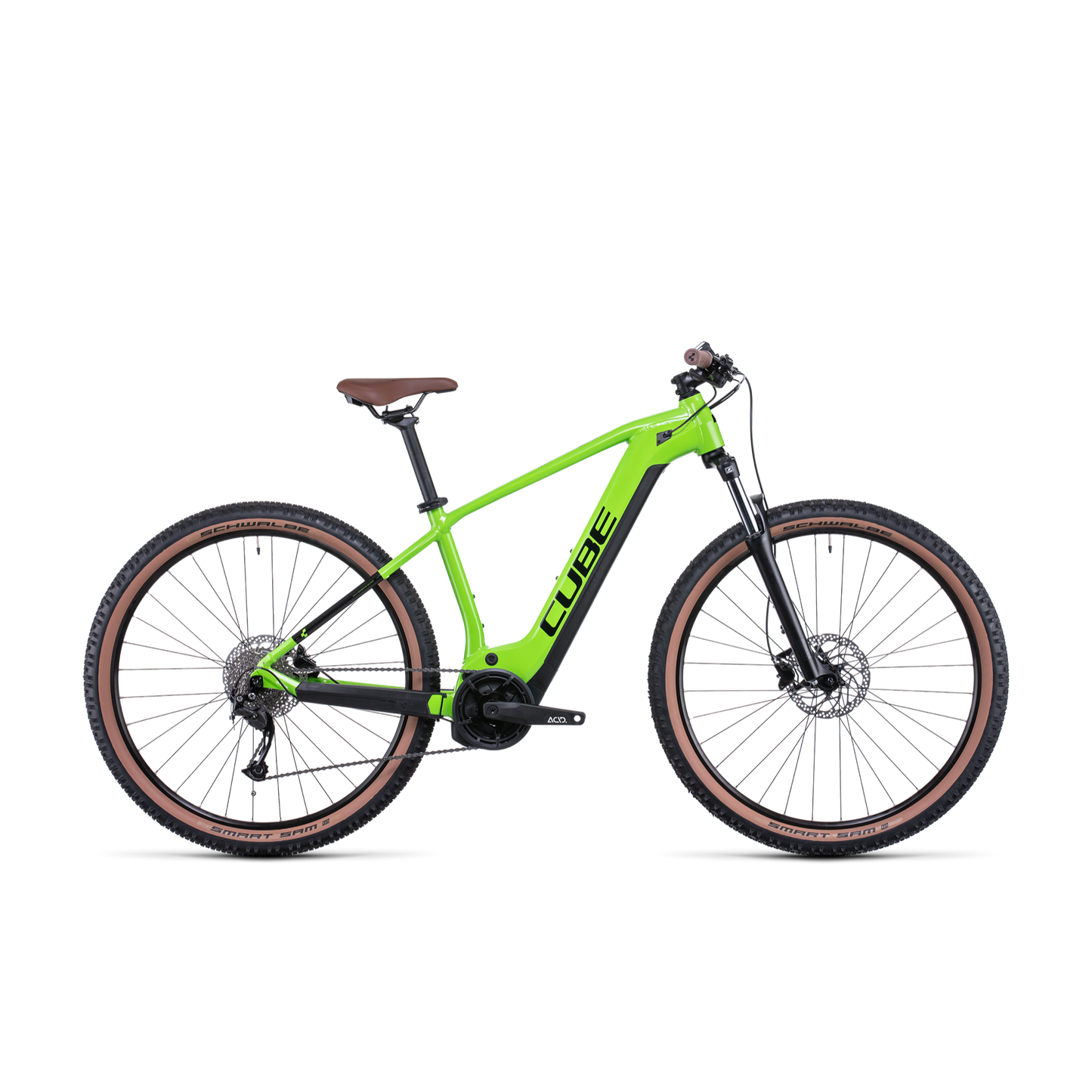 Cube Reaction Hybrid Performance 625 Electric Mountain Bike Shinyapple