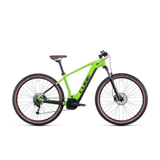Cube Reaction Hybrid Performance 625 Electric Mountain Bike Shinyapple