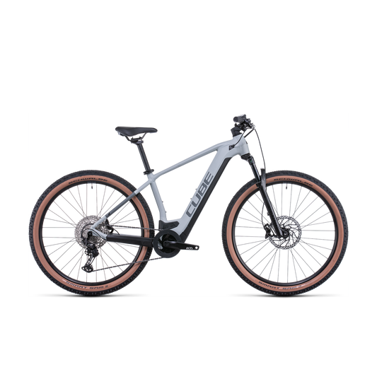 Cube Reaction Hybrid Race 625 Electric Hardtail Mountain Bike Lunar Grey