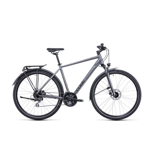 Cube Nature All Road Hybrid Bike Graphite Black