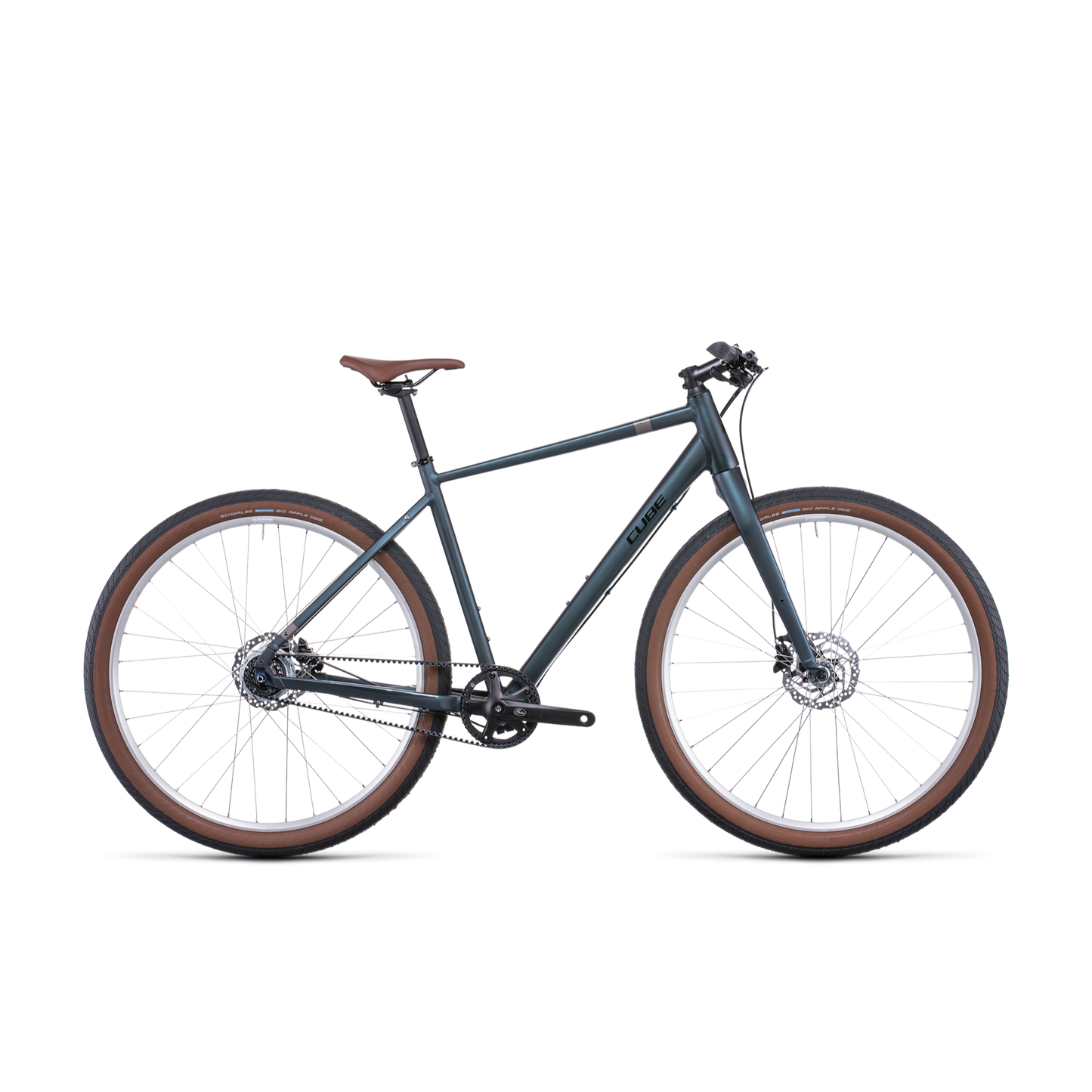 Cube Hyde Pro Hybrid Bike Deep Blue 'n' Silver