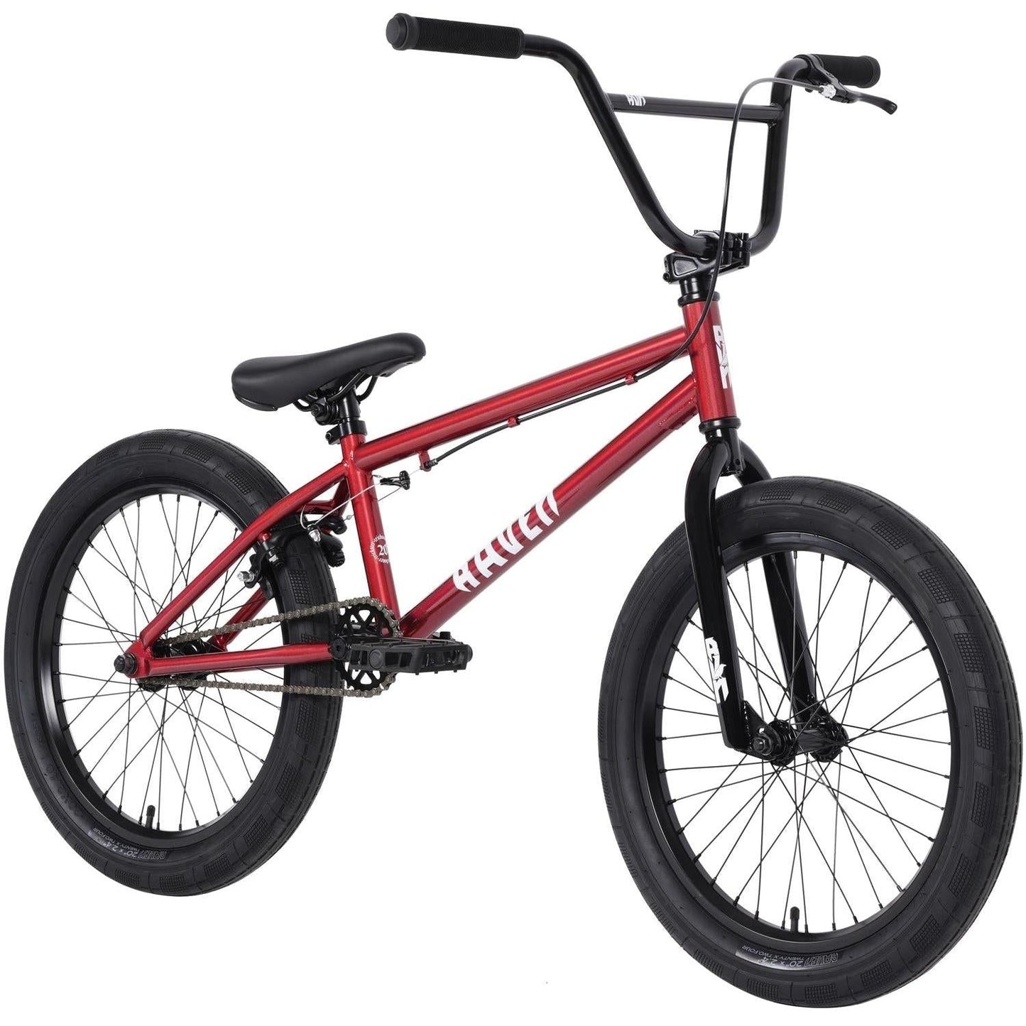 Raven Trickster 20'' BMX Bike Gloss Red
