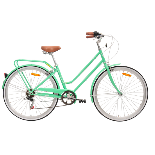 Pedal Uptown Vintage Cruiser Bike Classic Green