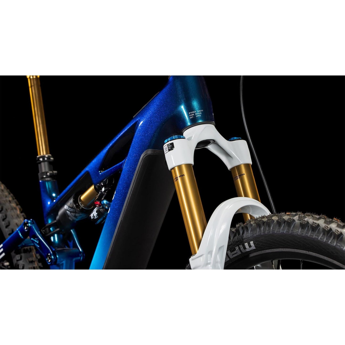 Cube Stereo Hybrid ONE77 HPC AT 800 Electric Enduro Bike Actionteam