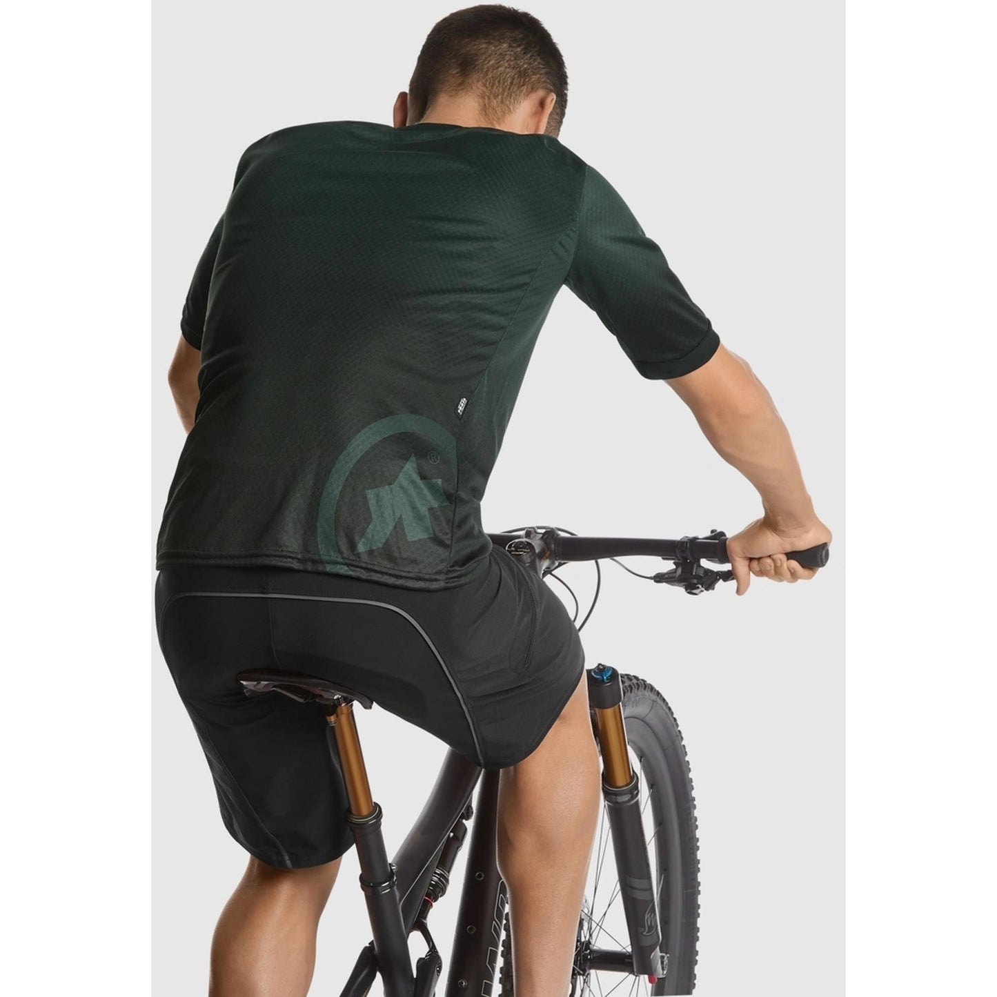 Assos Trail T3 Short Sleeve MTB Jersey Schwarzwald Green XL