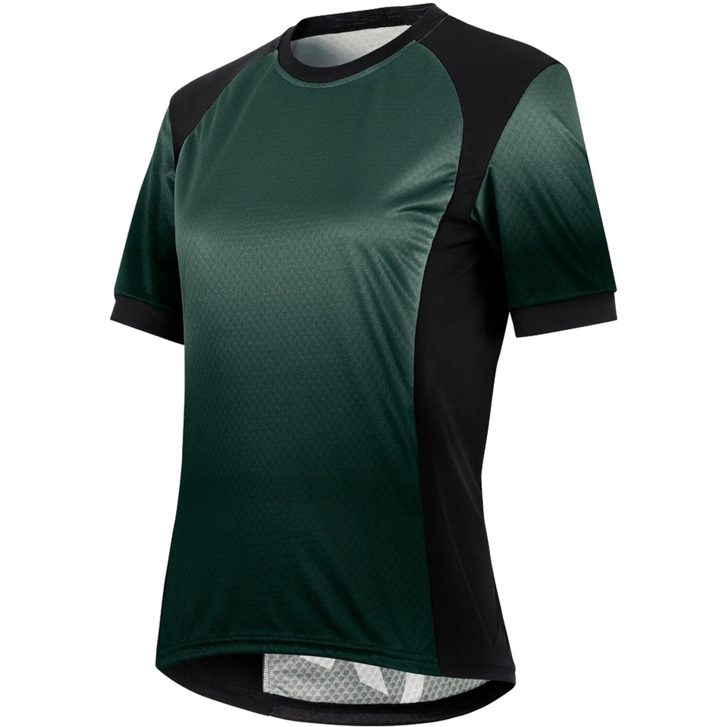 Assos Trail T3 Womens Short Sleeve MTB Jersey Schwarzwald Green