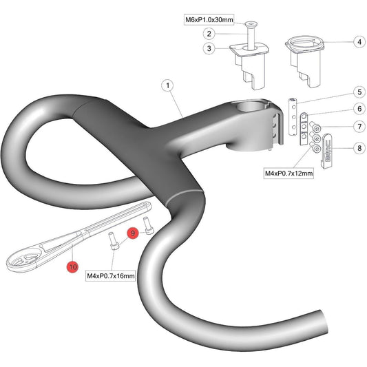 BMC Garmin Mount ICS2 Carbon Aero Cockpit