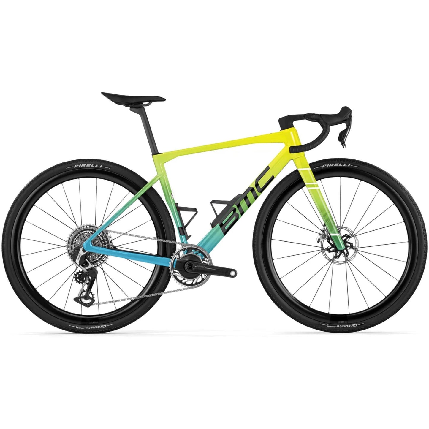 BMC Kaius 01 One Gravel Bike Acid Yellow/River Blue