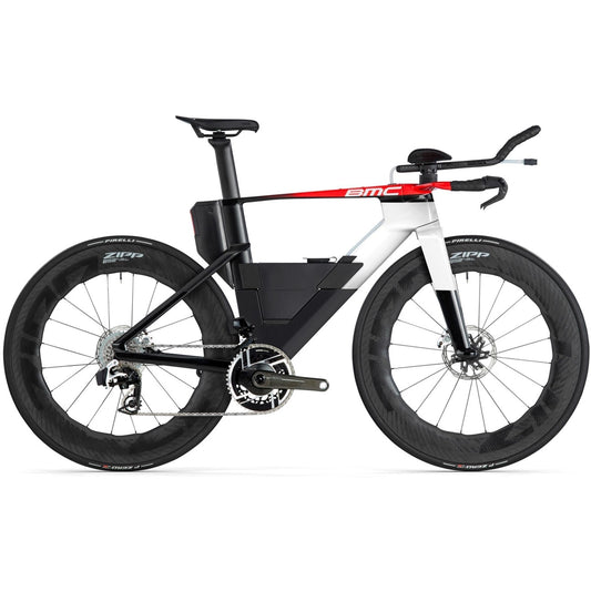 BMC Speedmachine 01 One Time Trial Bike White/White/Red