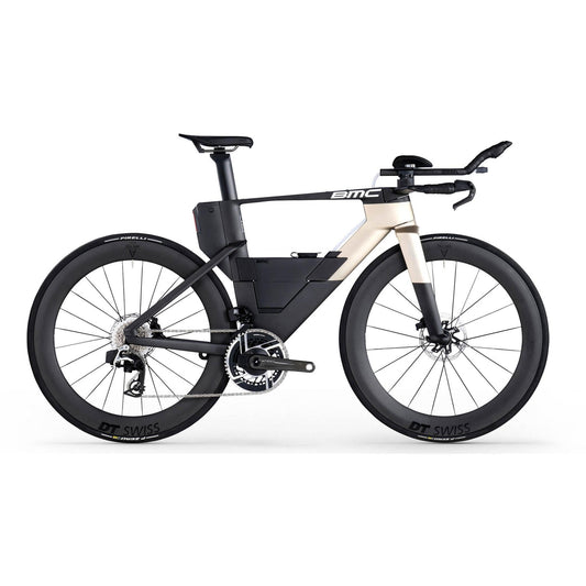 BMC Speedmachine 01 One Triathlon Bike Carbon/Dust Gold