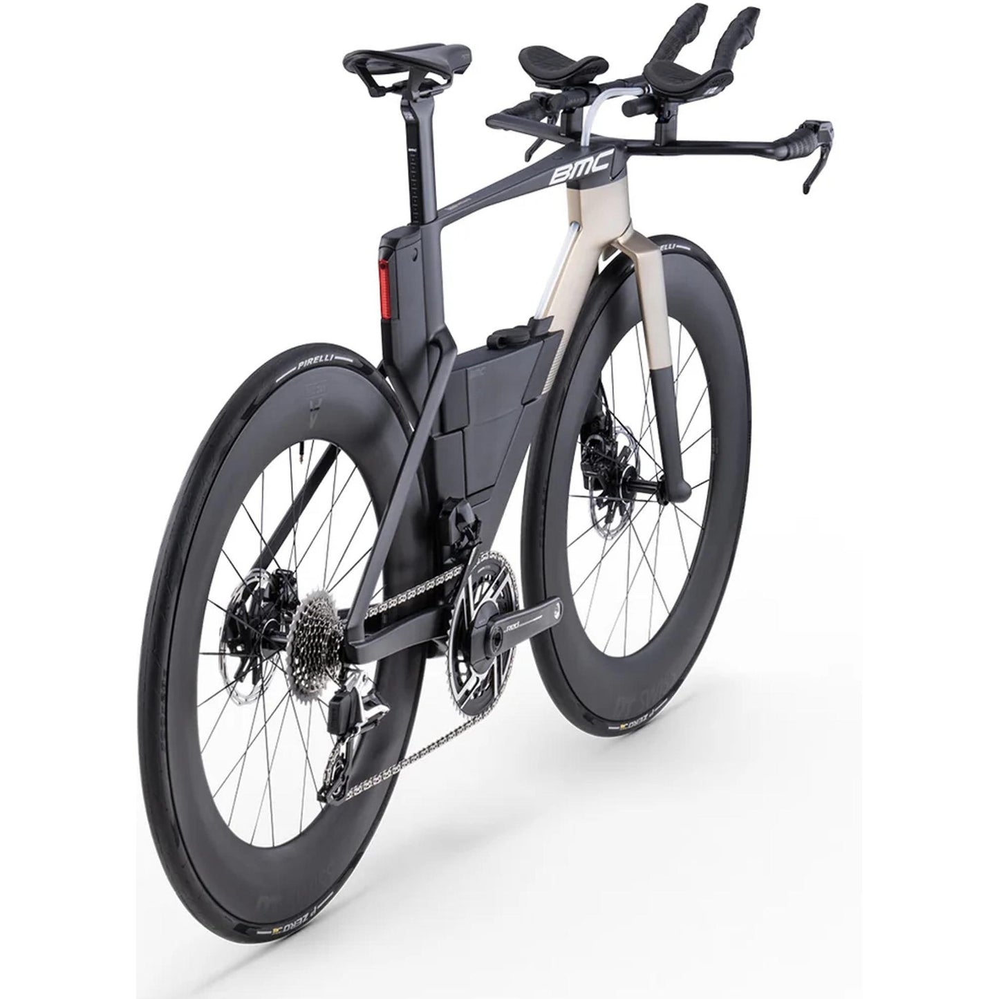 BMC Speedmachine 01 One Triathlon Bike Carbon/Dust Gold