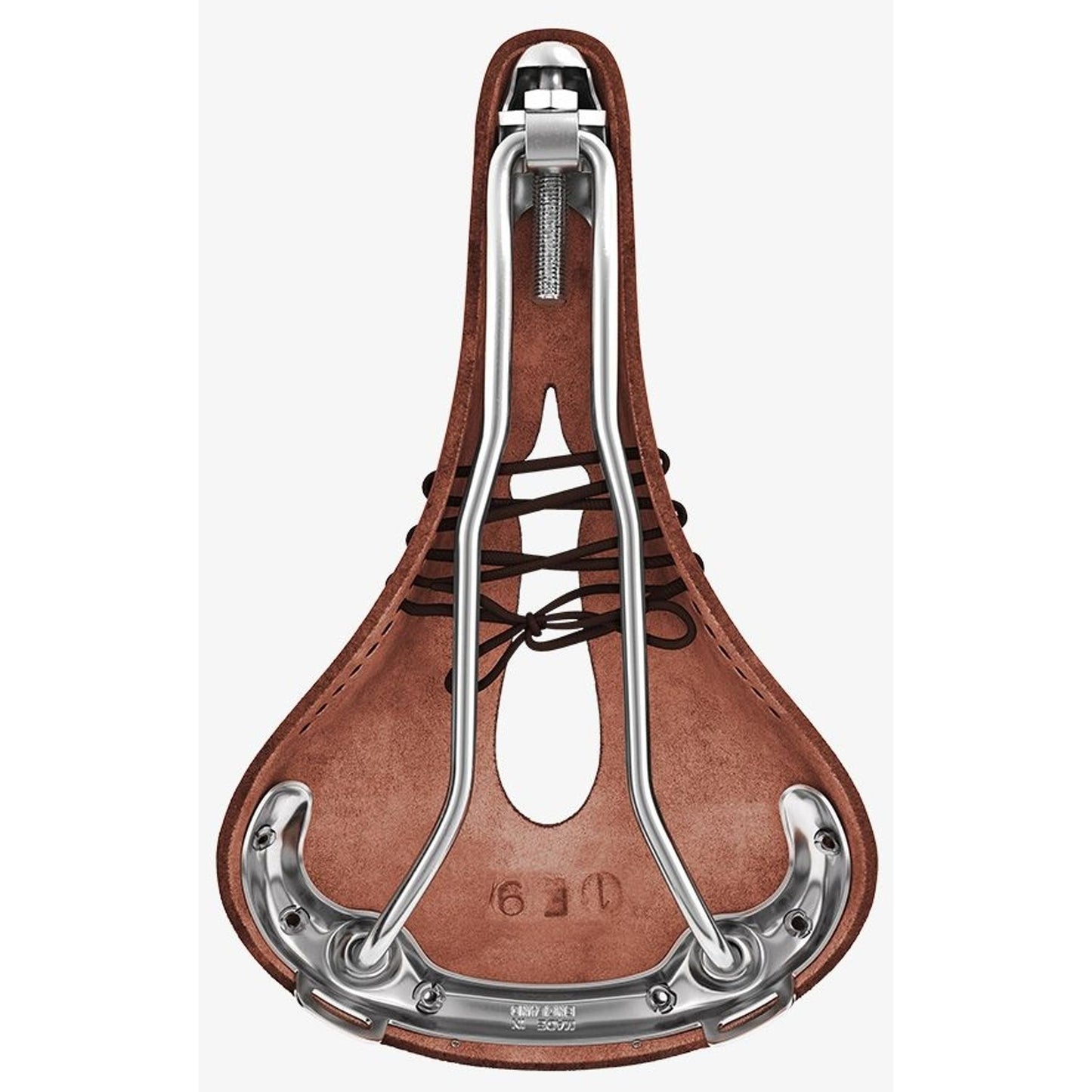 Brooks B17 Carved Leather Saddle Brown