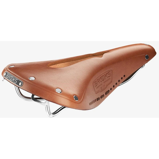 Brooks B17 Carved Leather Saddle Honey