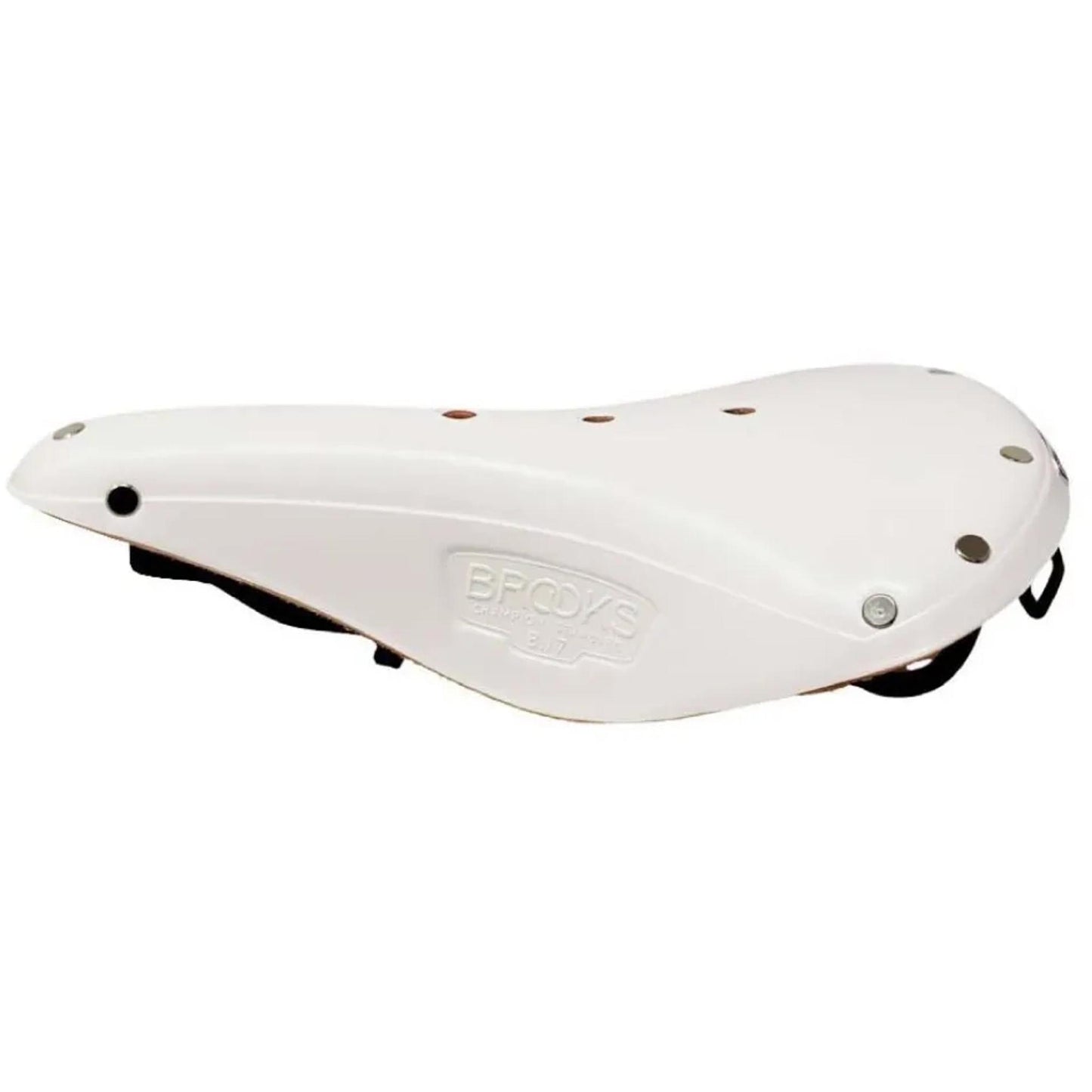 Brooks England B17 Leather Road Saddle White