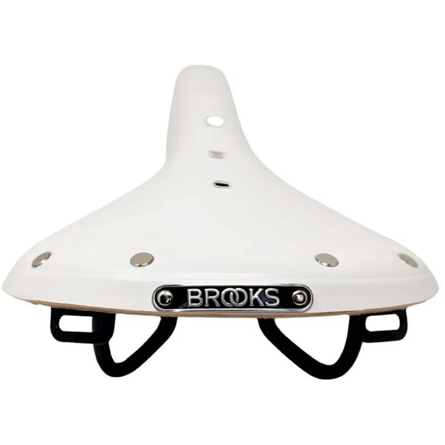 Brooks England B17 Leather Road Saddle White