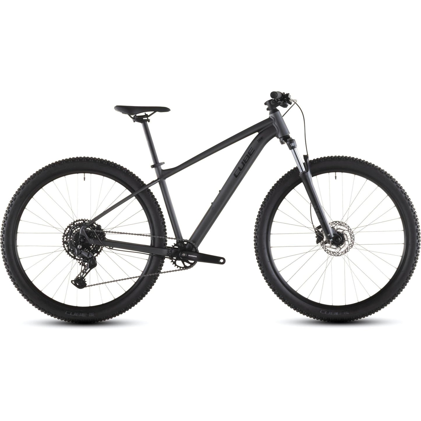 Cube Aim Pro Hardtail Mountain Bike Slateblack'n'Black