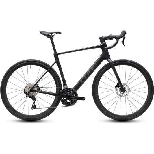 Cube Attain C:62 Race Road Bike Carbon'n'Coal Chrome