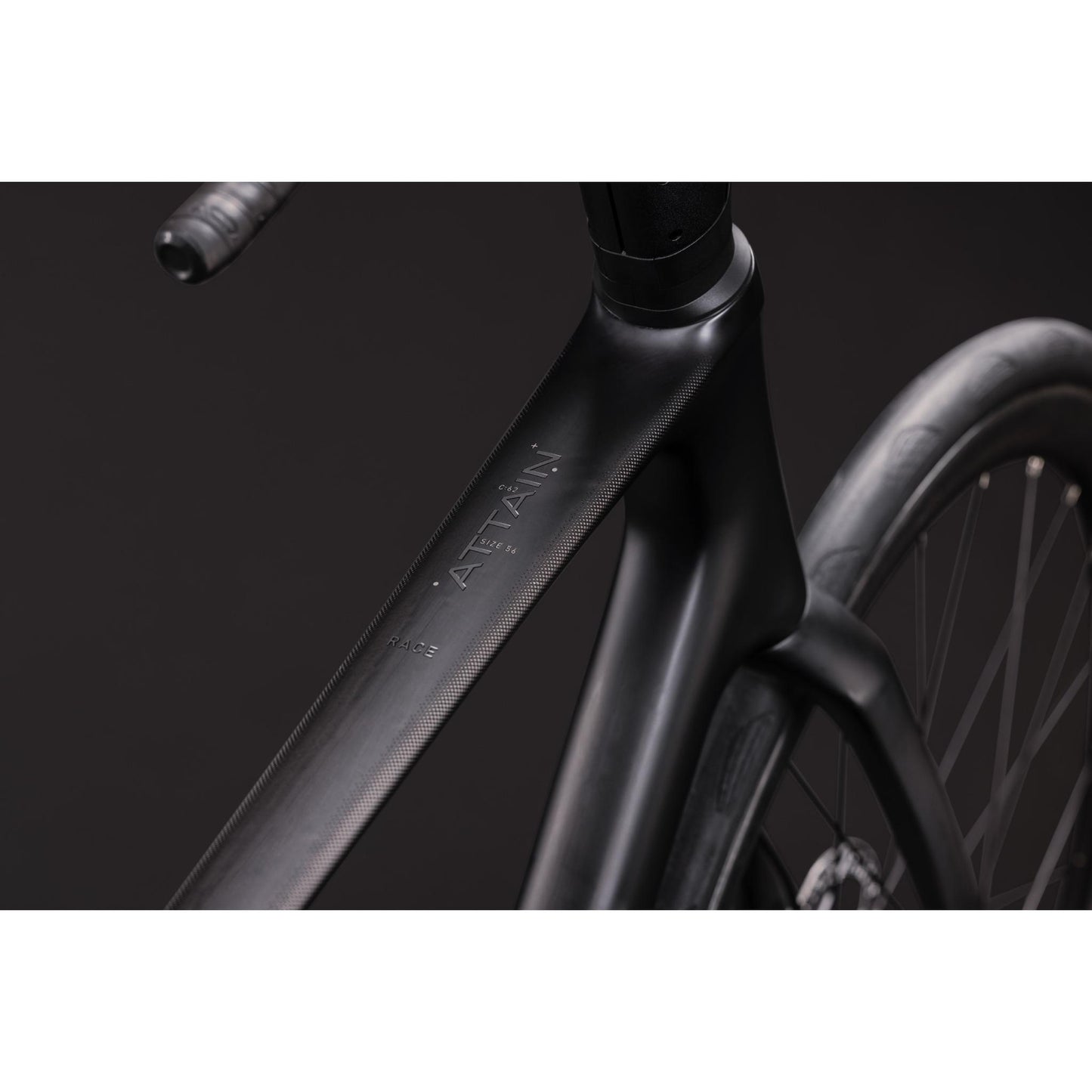 Cube Attain C:62 Race Road Bike Carbon'n'Coal Chrome