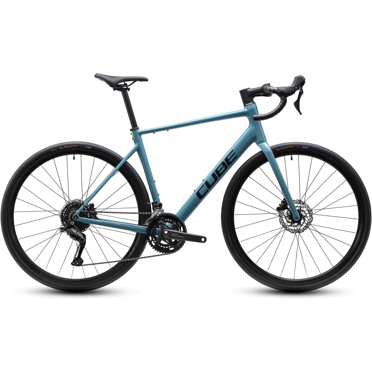 Cube Attain Pro Road Bike Surf Blue'n'Black