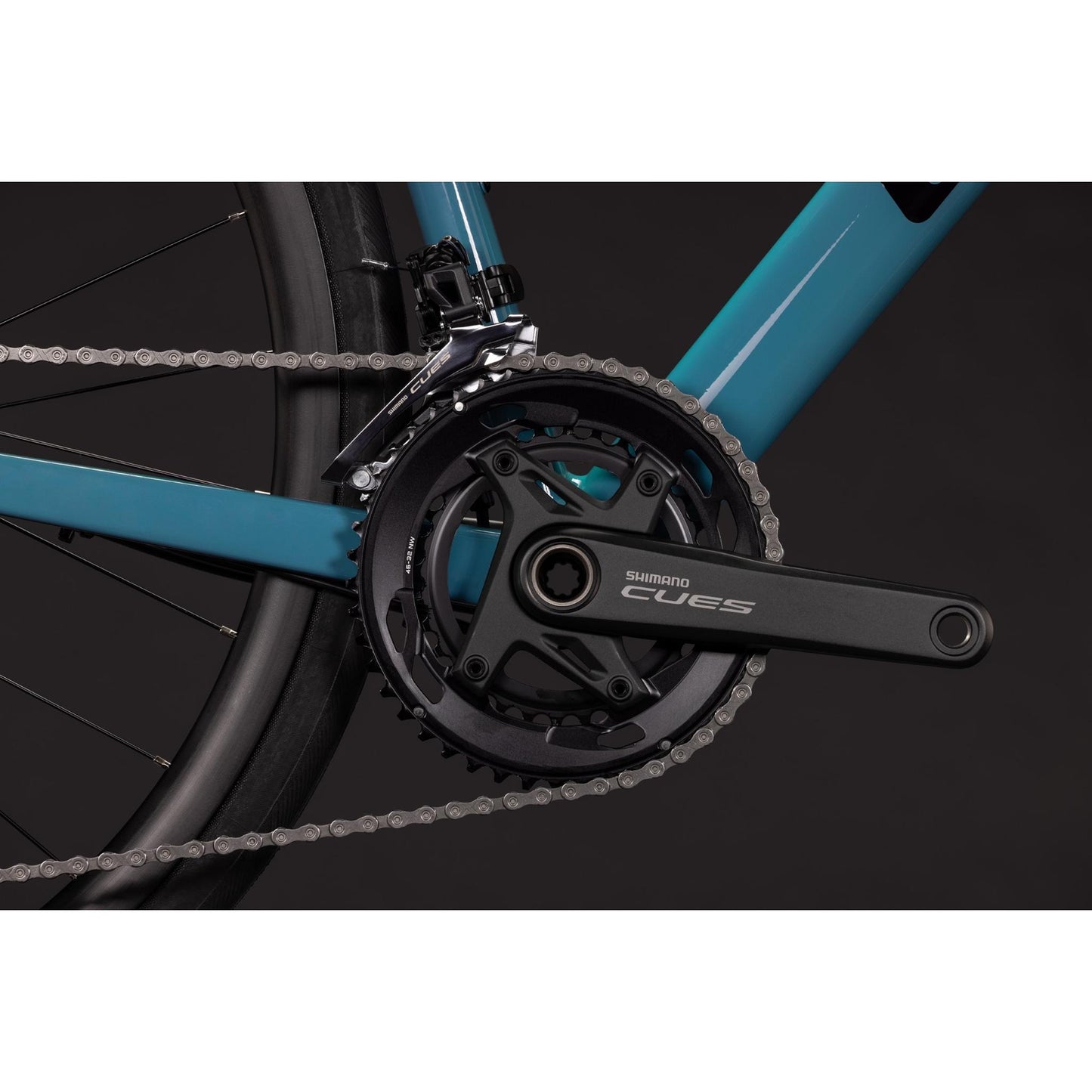 Cube Attain Pro Road Bike Surf Blue'n'Black