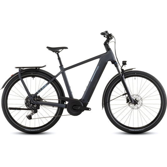 Cube Kathmandu Hybrid ONE 800 Electric Hybrid Bike Metallicgrey'n'Grey