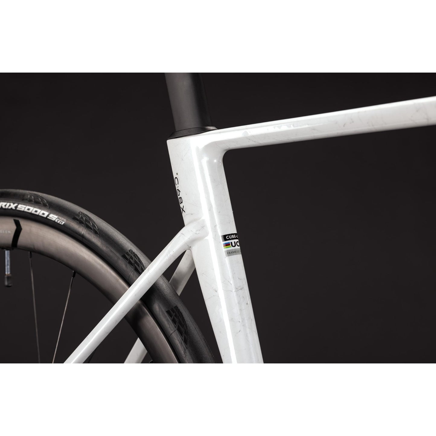 Cube Litening AIR C:68X Pro Road Bike Chalky Fibre'n'Gold