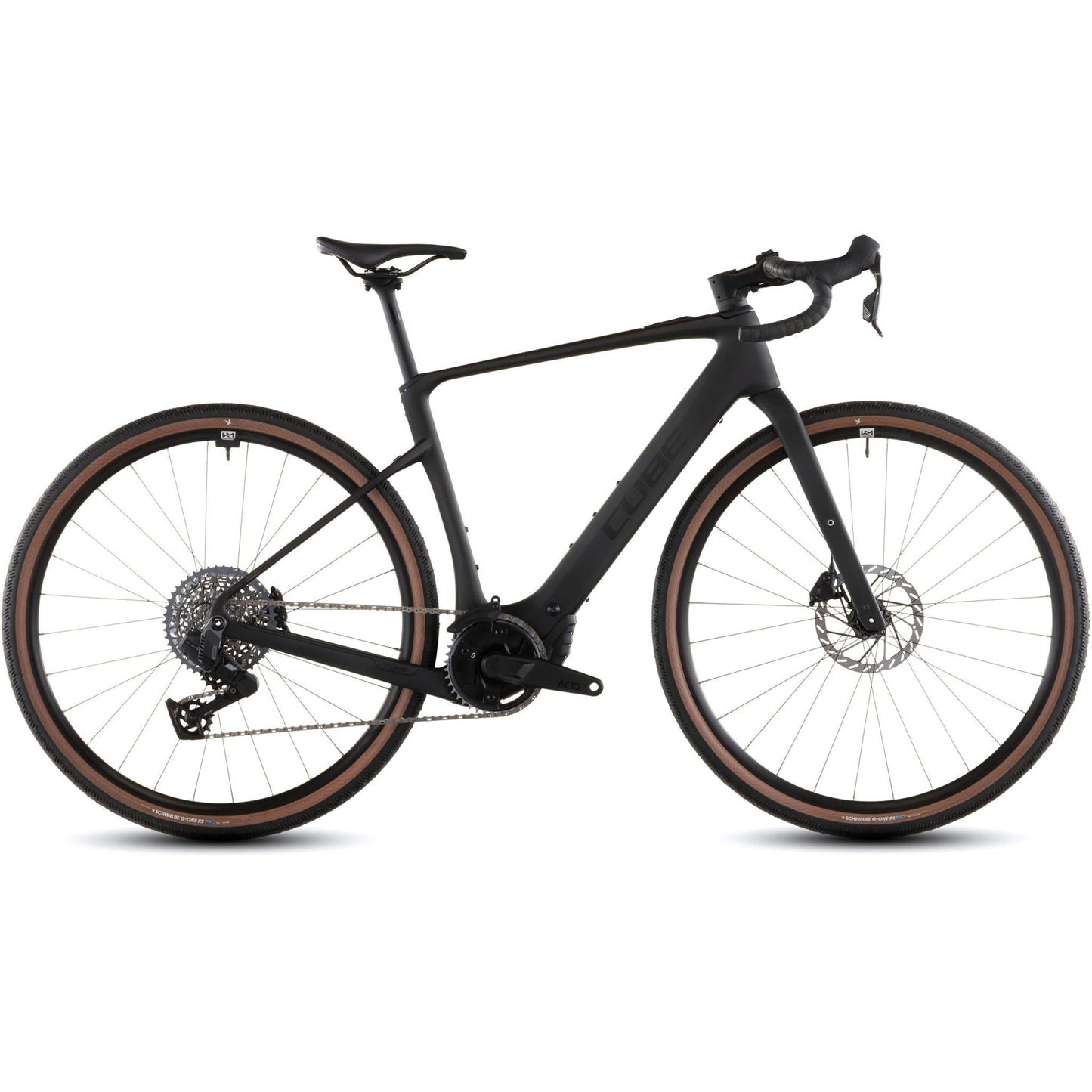Cube Nuroad Hybrid C62 EXC 400X Electric Gravel Bike Blackline